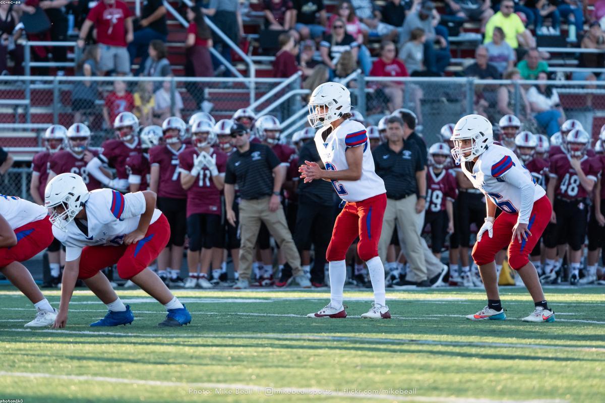 High school sports action
